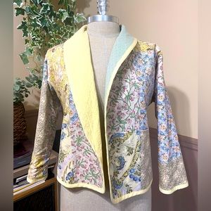 Handmade Double Sided Quilted Blazer